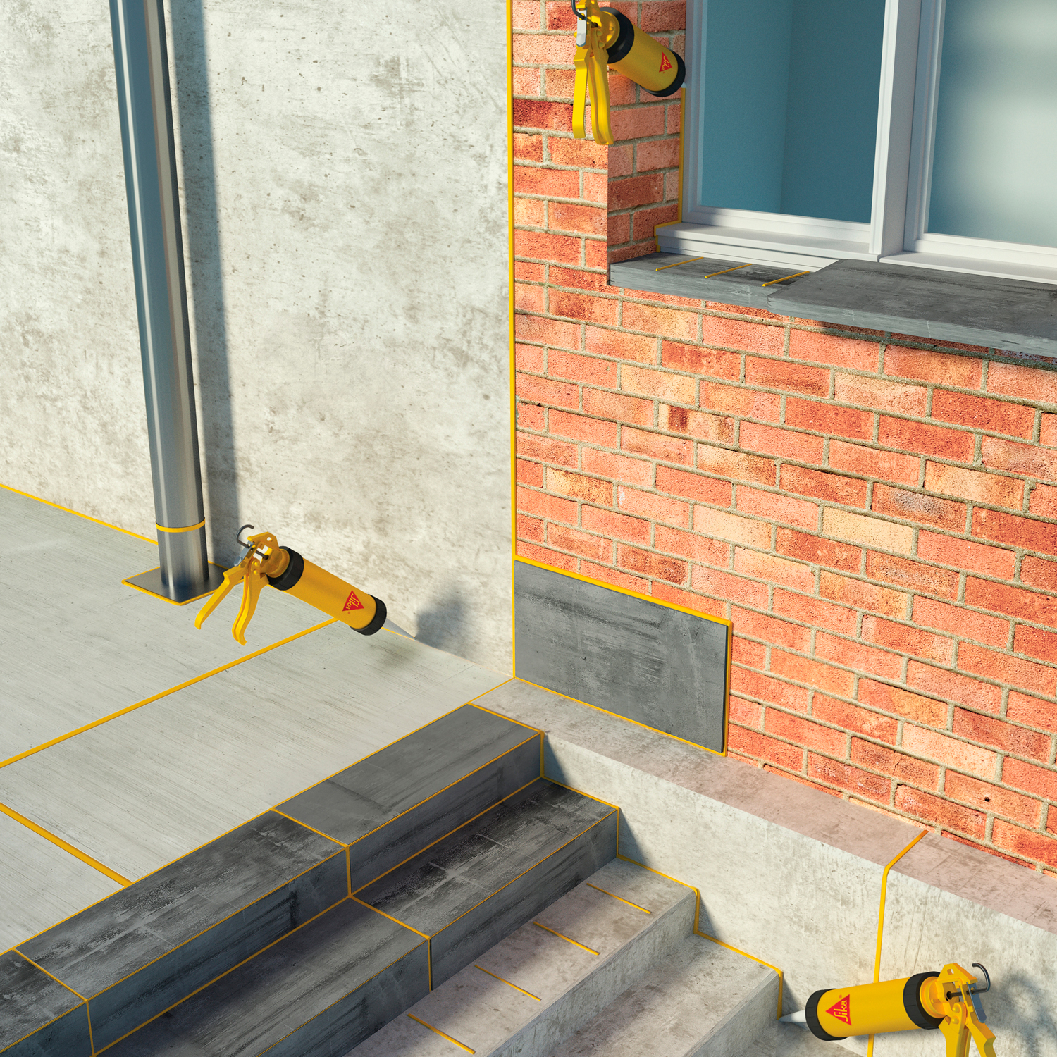 ADHESIVO Y SELLADOR DE JUNTAS SIKAFLEX-11FC PURFORM BLANCO CTR300ML - Imagen 2