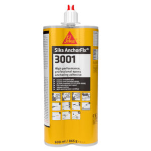 ADHESIVO EPÓXICO PARA ANCLAJES SIKA ANCHORFIX-3001(AB) PE CTR600ml