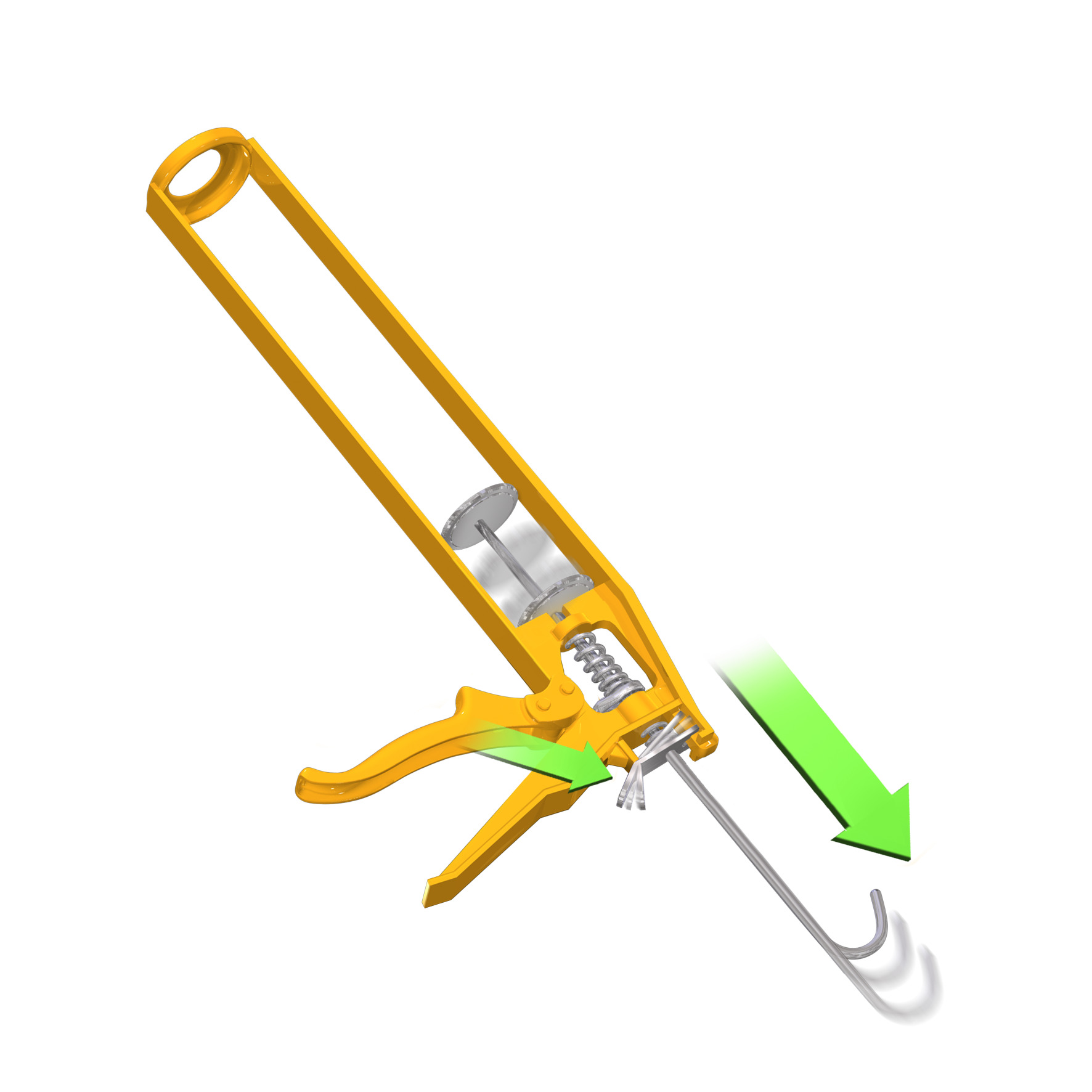 PISTOLA APLICADORA PARA SILICONA SIKA - Imagen 3