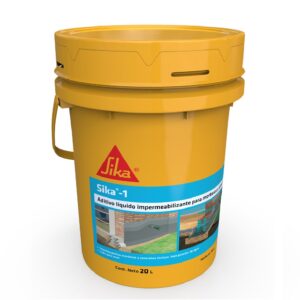 IMPERMEABILIZANTE DE CONCRETO SIKA-1 LIQUIDO 20L