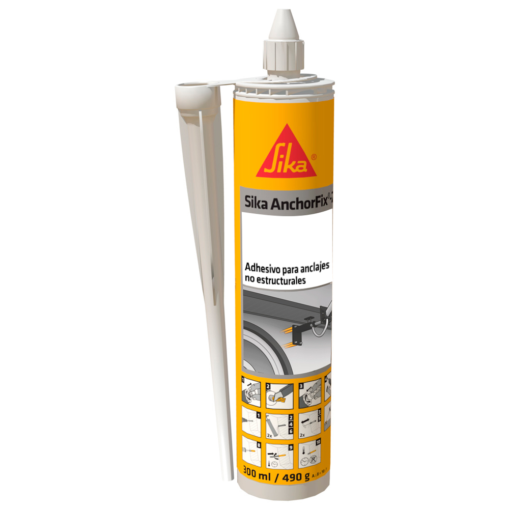 ADHESIVO EPÓXICO PARA ANCLAJES SIKA ANCHORFIX-2 X 300ml