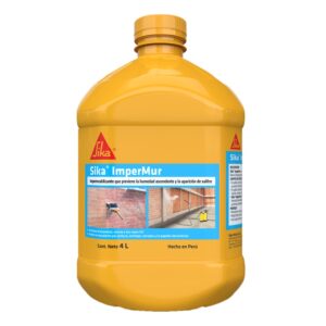 RESINA CONTRA LA HUMEDAD Y SALITRE SIKA IMPERMUR 4L