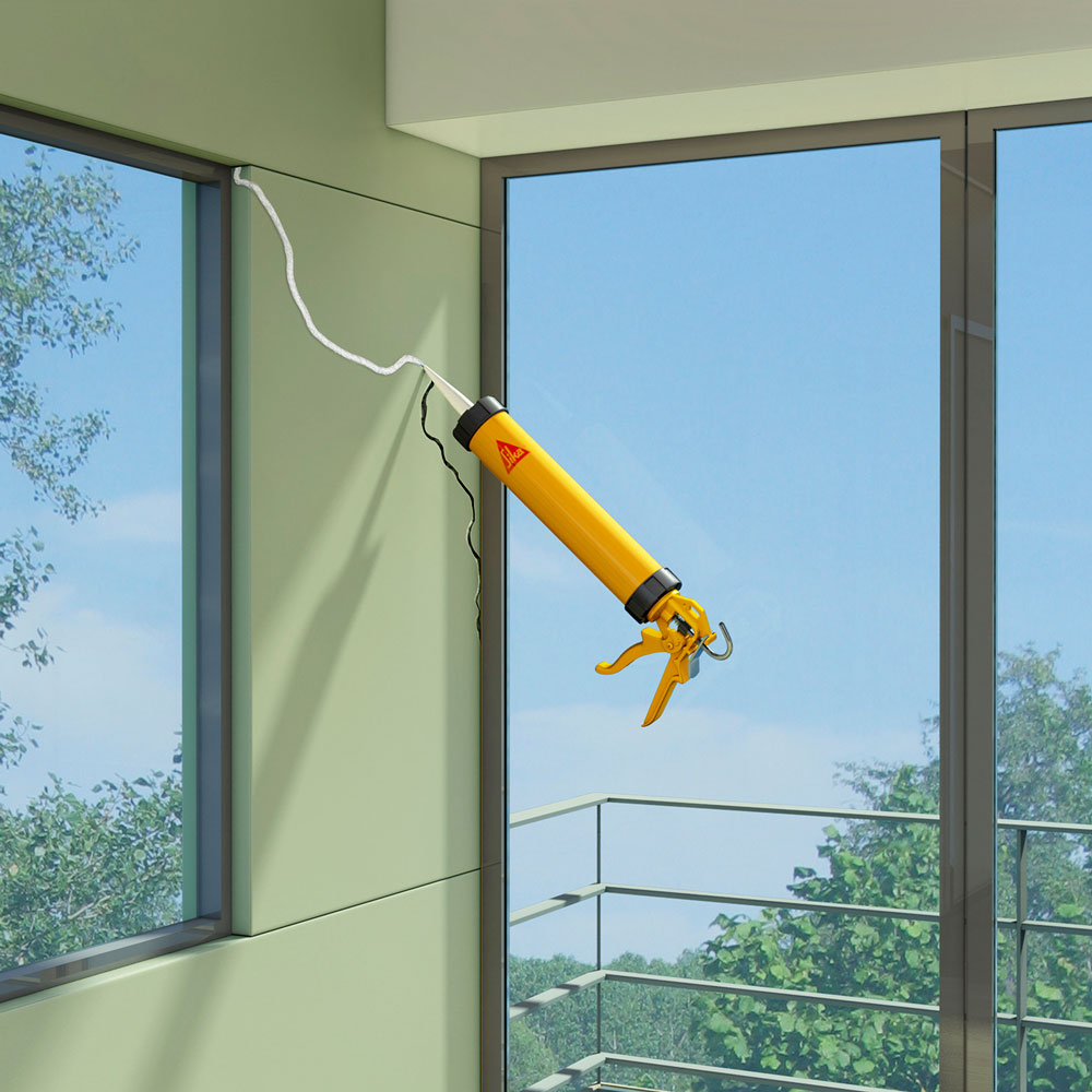 SELLANTE ACRÍLICO PARA FISURAS Y JUNTAS SIKACRYL-150 300ml - Imagen 2