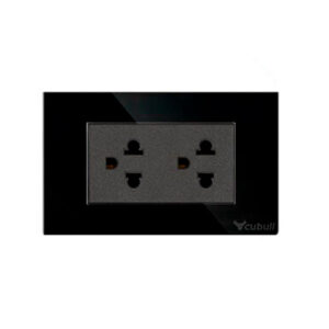 TOMACORRIENTE DOBLE A CUBULL B2-021