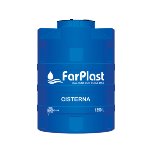 CISTERNA FARPLAST 1,350 LTRS TRICAPA AZUL