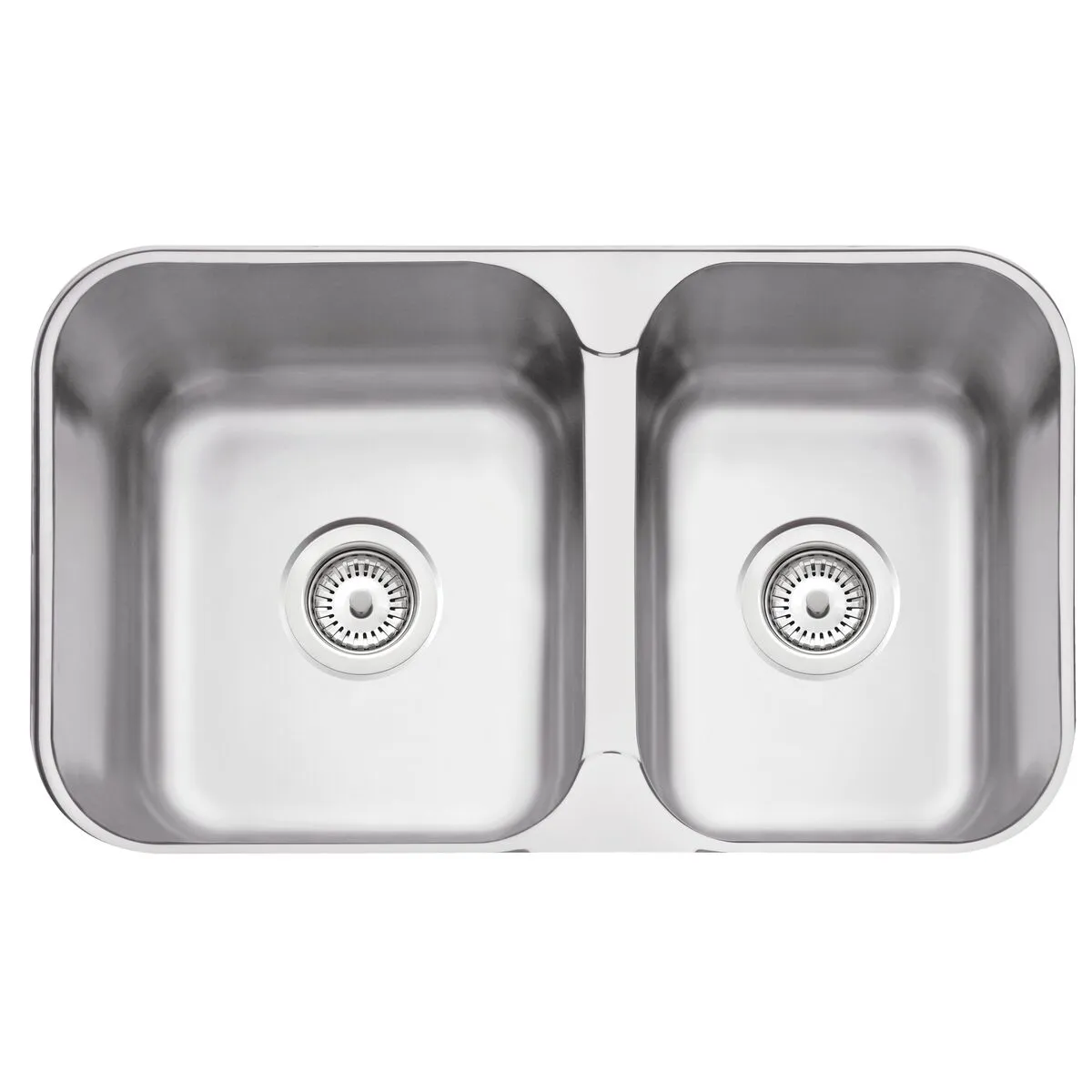 LAVADERO DOBLE POZA RECT.VER.PERF.INOX 69X40X14 - TRAMONTINA