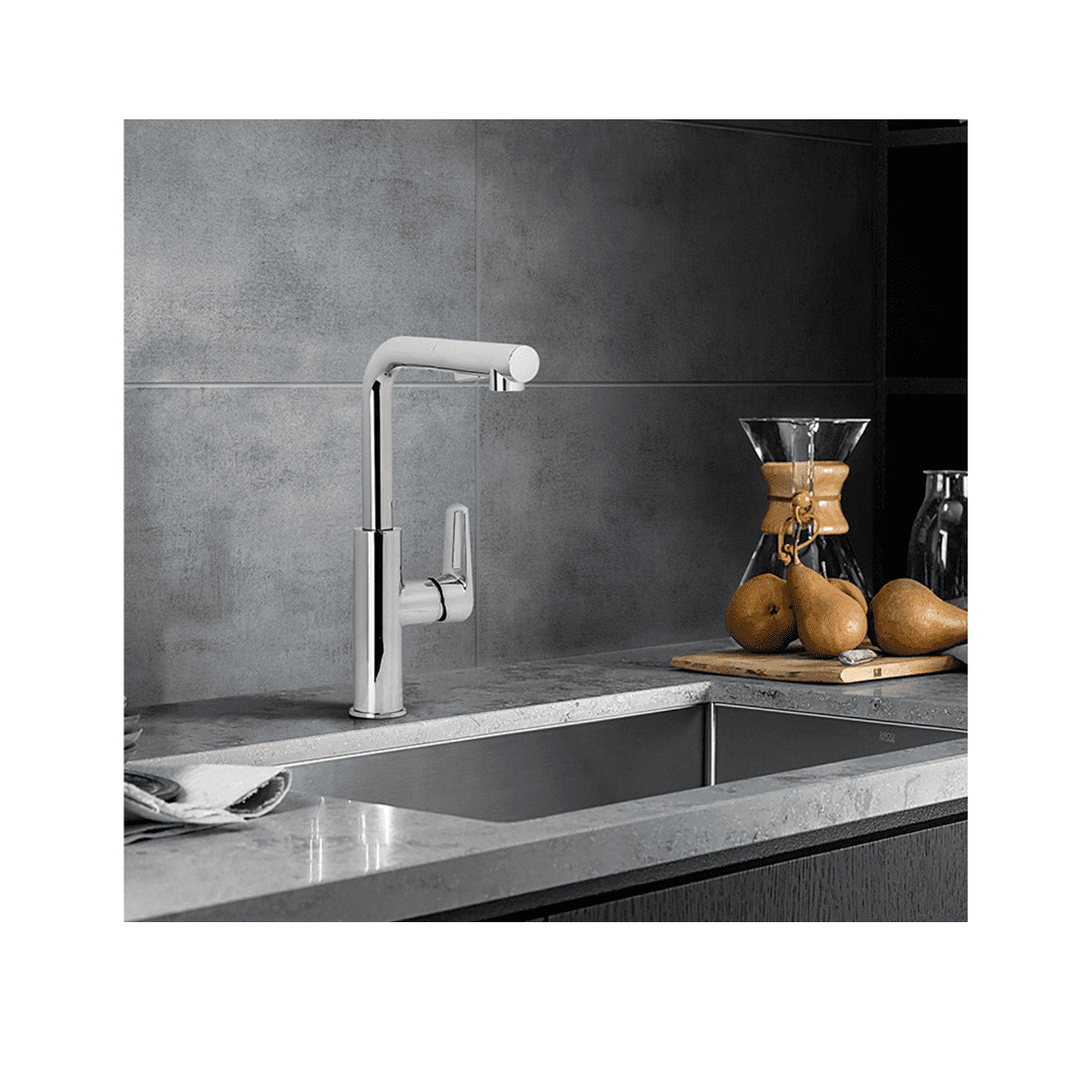 MONOCOMANDO KITCHEN TEMPRA CROMADO - Imagen 2