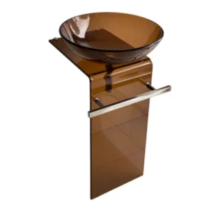 MUEBLE DE VIDRIO MARRON FRENCIA