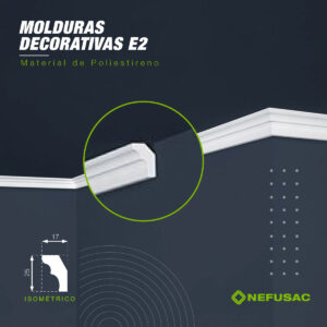 Moldura decorativa E2