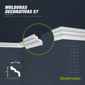 Moldura decorativa E7