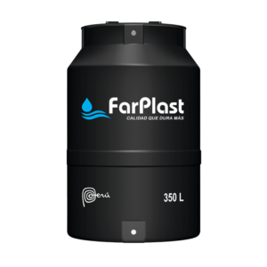 TANQUE FARPLAST 350 LTRS COLOR NEGRO